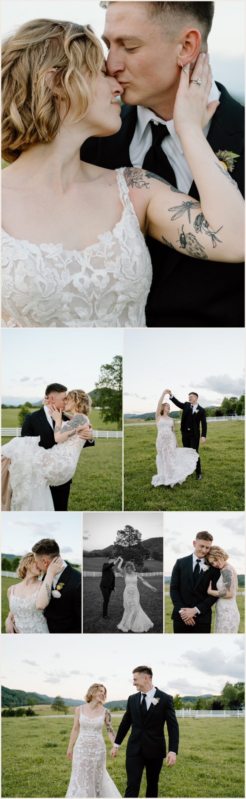  bride and groom portraits at triple j farms 