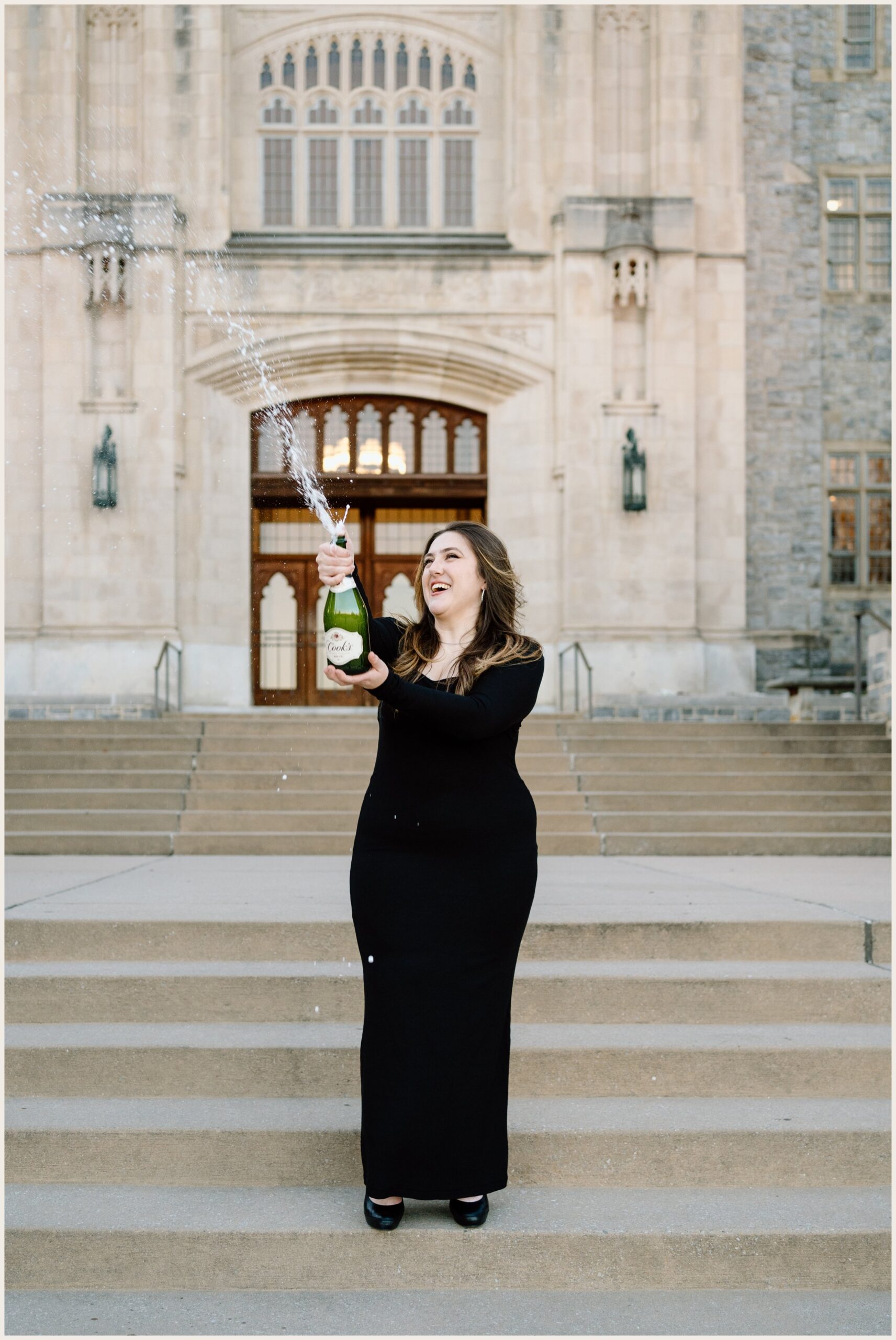  Various Virginia Tech graduation portraits of men and women 