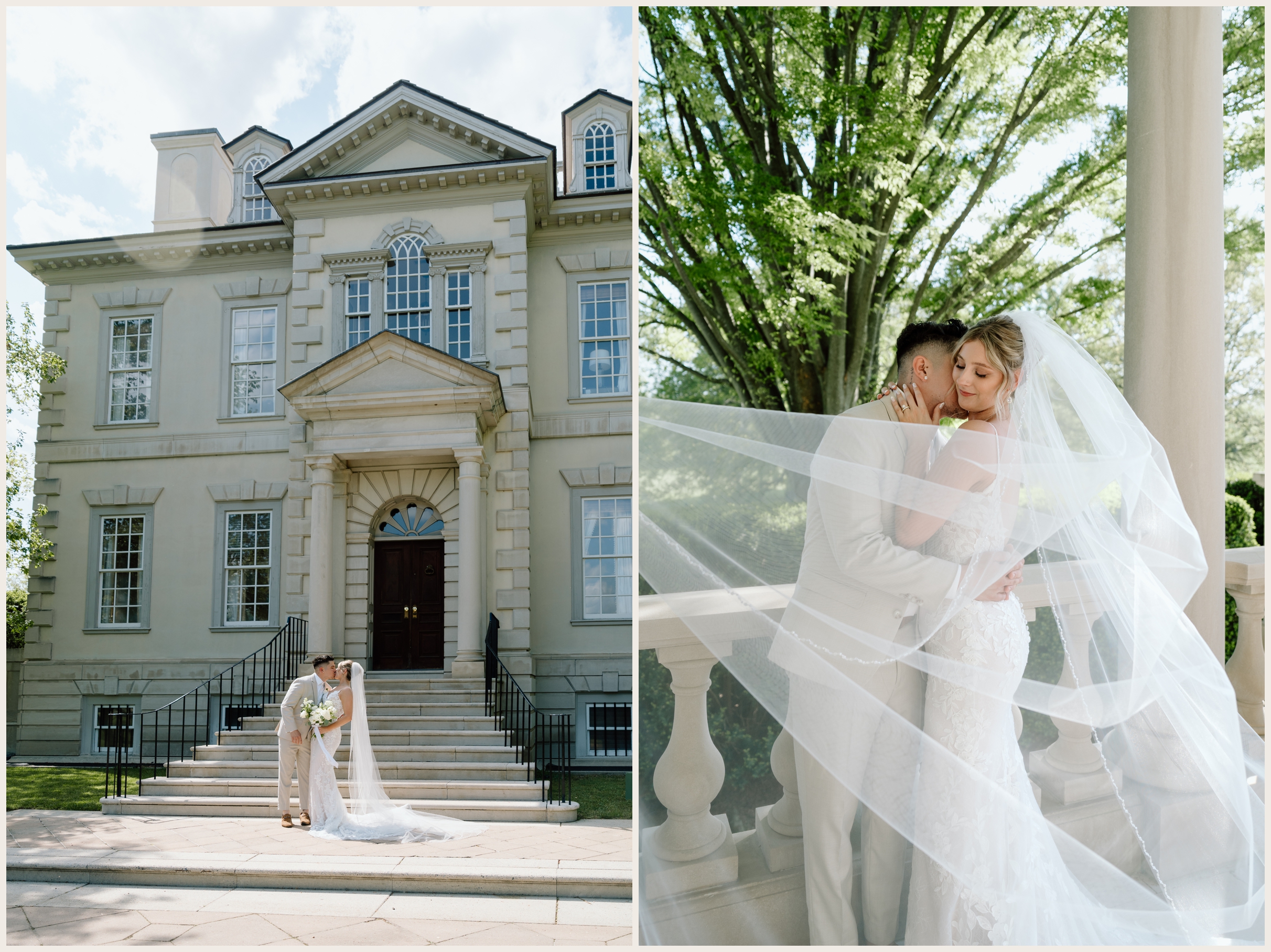 Wedding couples portraits at Great Marsh Estate